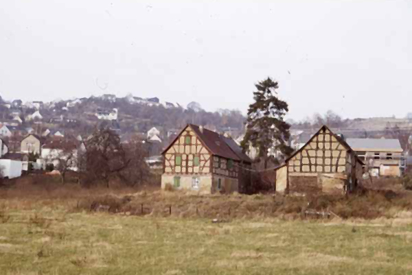 Ehemalige Ackermühle in Gönnersdorf (heute: Neuwied-Feldkirchen) vor 1980