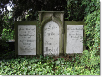 Moskopf Grabstätte Friedhof Feldkirchen