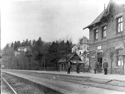 Bahnhof Fahr am Rhein