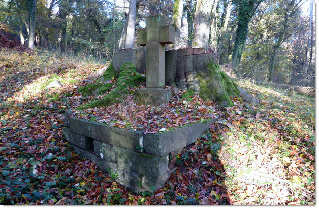 Gedenkstein für Johann Strecker im Märkerwald Neuwied-Feldkirchen